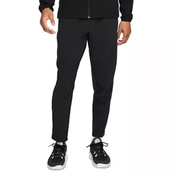 Nike Men's Dri Fit Black Tapered Jogger Pants Large UPF 40+ - Picture 1 of 16